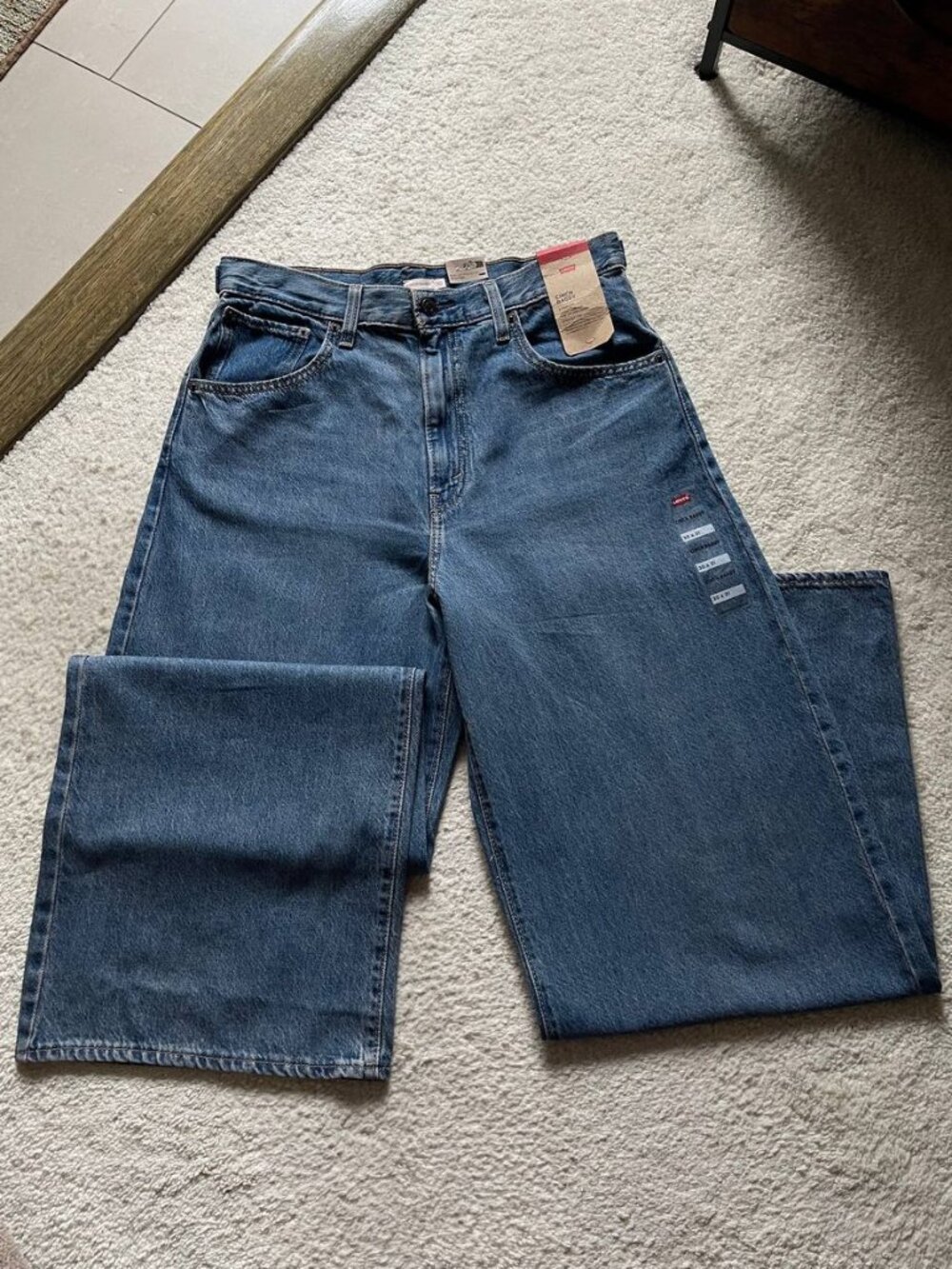 NWT Levi's Cinch Baggy High Rise Women's Jeans Size 30/31